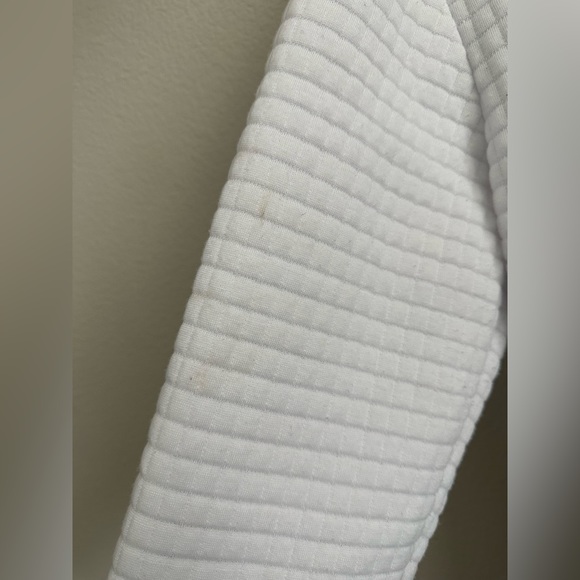 White textured, extremely soft and comfy men’s hoodie - Picture 6 of 7